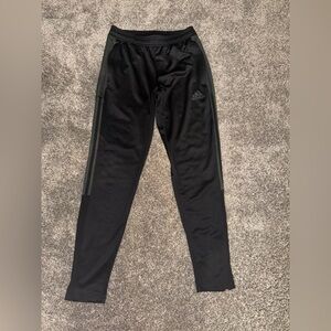 Adidas Mens Black and Gray Joggers